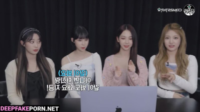aespa/에스파 girls in deepfake/딥페이크 compilation of porn music video
