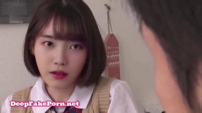 Deepfake Porn with K-Pop Celeb IU [李知恩 智能換臉 A片]