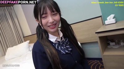 Minami Hamabe hot deepfake porn with man in fetish mask / 浜辺美波 セックステープ