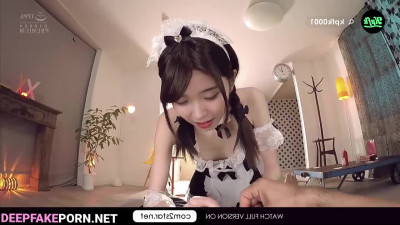 Sexy housemaid earning money on your cock [아이유 연예인 섹스] fake IU