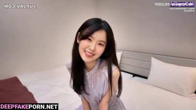 Sexy brunette Irene sucking small cock - fakeapp // 아이린 레드벨벳