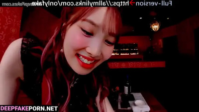 Babe making bloawjob after red wine drinking - Nayeon fakeapp トゥワイス ポルノ