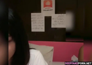 Fake NMIXX Sullyoon let me suck her nipples 설윤 엔믹스