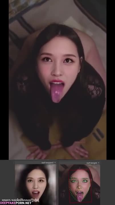 Watch Adult Mina shows her sexy tongue on camera (トゥワイス 本物の偽物) Deepfake Porn Videos | xDeepFade.