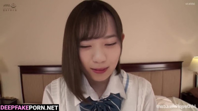 Cute schoolgirl Nanase Nishino deepfake porn / 西野七瀬 乃木坂46